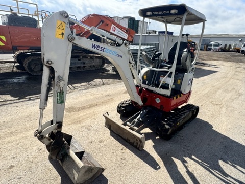 2021 Takeuchi TB217R Excavator - Comes with 3 Buckets - 1 Owner