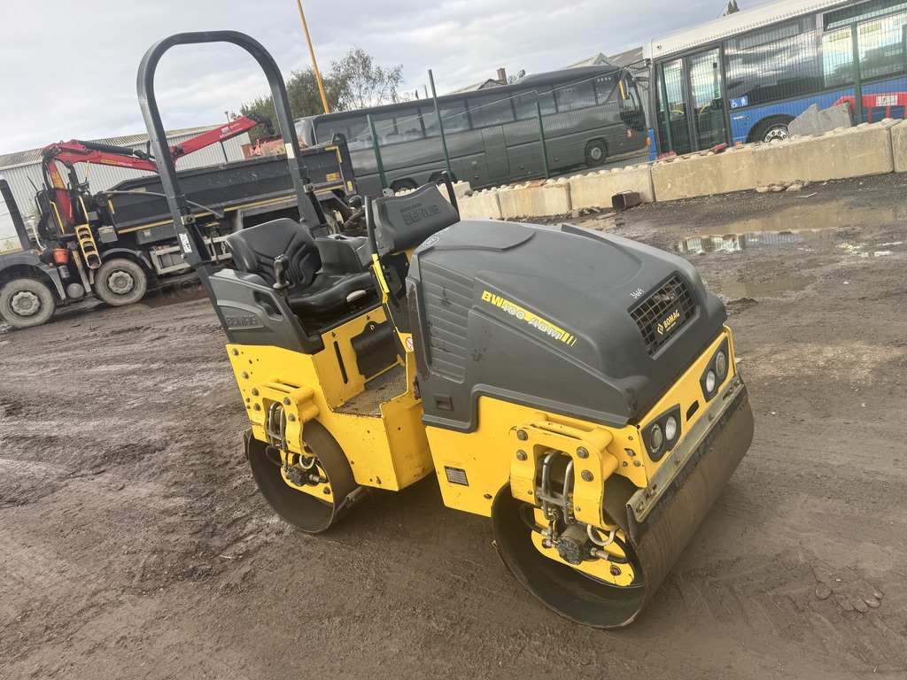 2016 Bomag BW100 AD M-5 Twin Drum Roller - ONLY 1115hrs