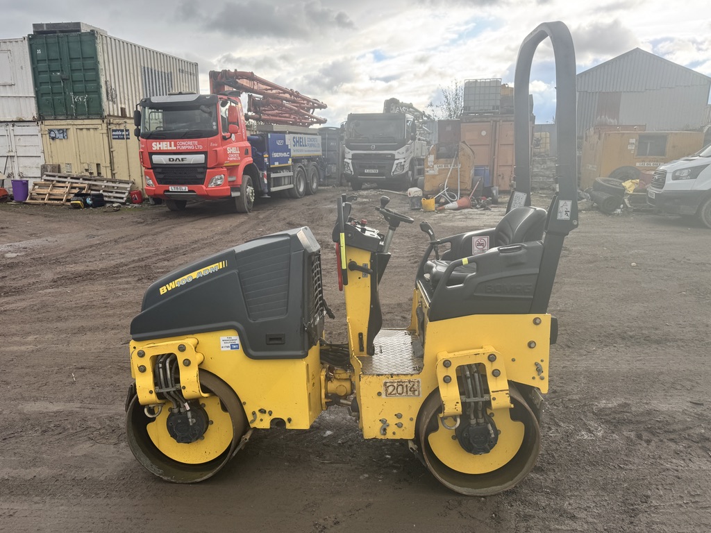 2016 Bomag BW100 AD M-5 Twin Drum Roller - ONLY 1115hrs