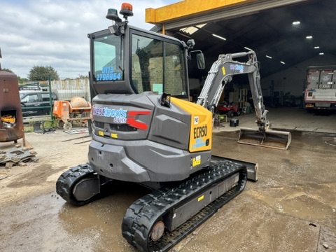 2023 VOLVO ECR50F Excavator - 1 Owner - ONLY 1035hrs